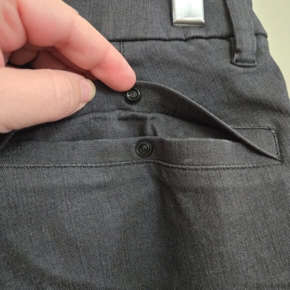 Lululemon Commission Pant Slim *Oxford Black / White - Picture 8 of 9